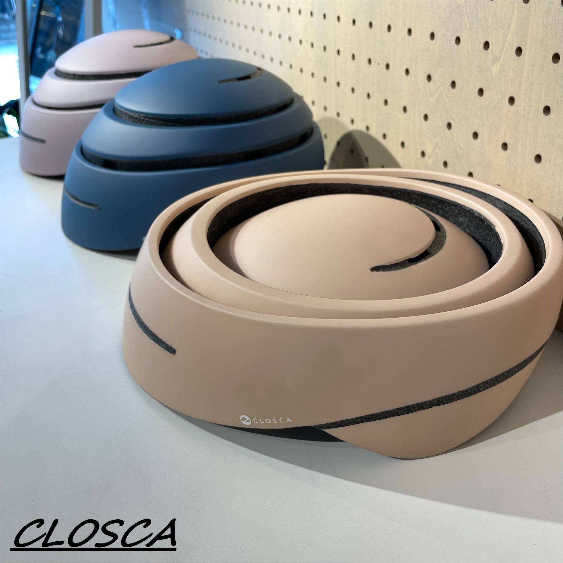 新商品】1秒で折り畳めるスタイリッシュなヘルメット「Closca Loop（クロスカ ループ）」 | モトベロ 電動アシスト自転車の専門店